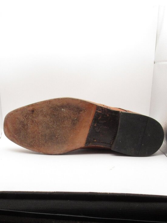 Cole Haan Brown Men\'s Giraldo Wingtips Size 14 Good Condition